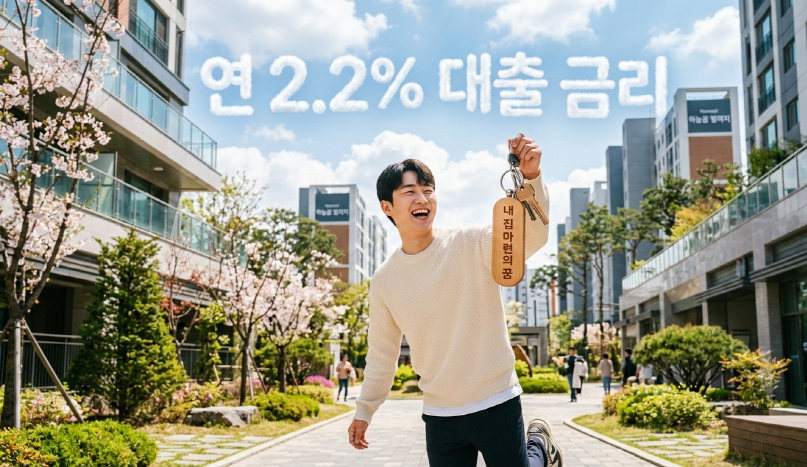 청년 주택드림 청약통장을 가입한 청년