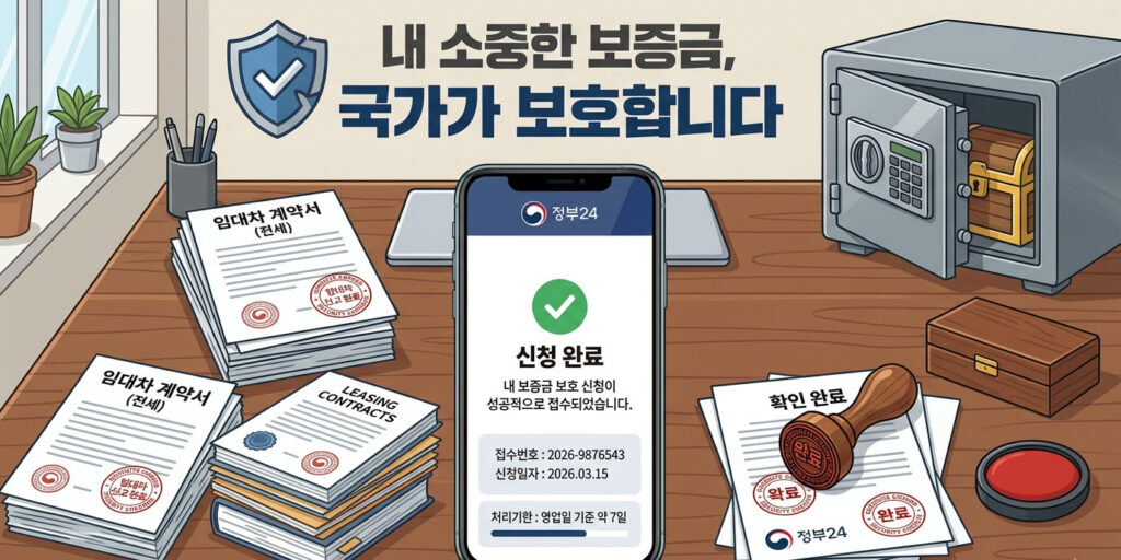 2026년 전세보증금 반환보증 보험료 지원 확인 