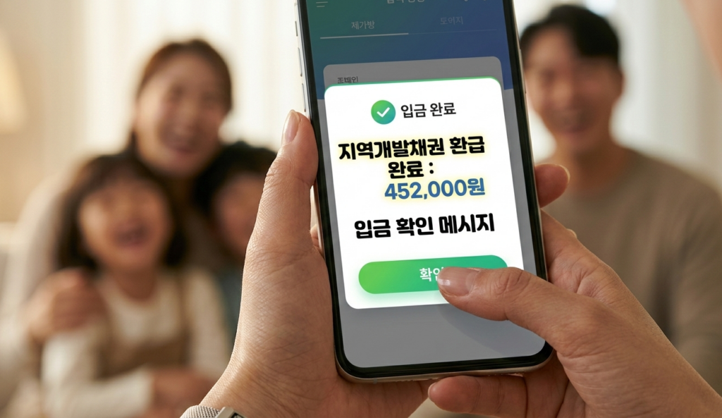 2026년 자동차 채권 환급금 조회 및 신청 방법 완료 화면