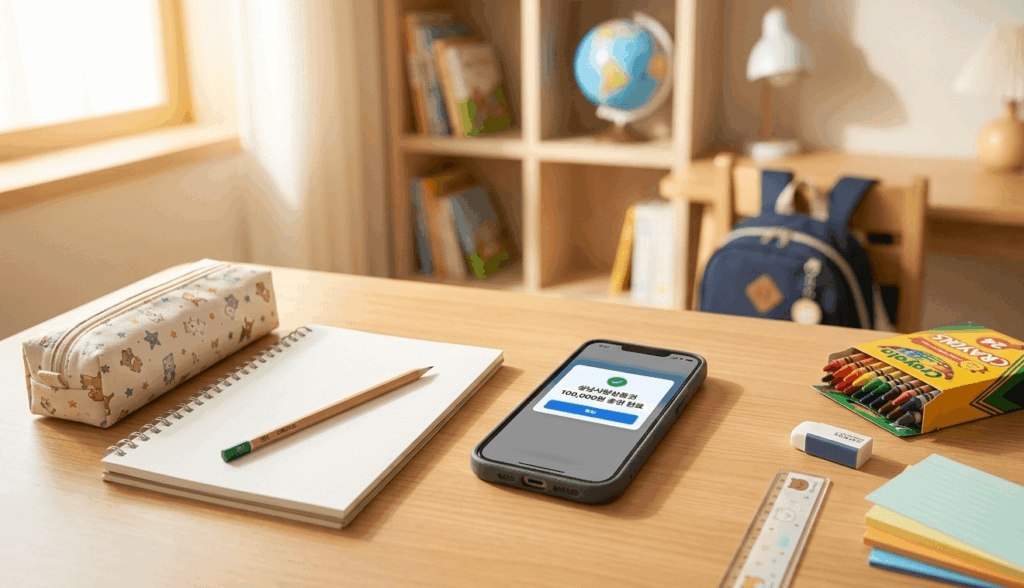 2026년 성남시 초등 입학준비금 신청 가이드 모바일 앱 신청 완료 화면